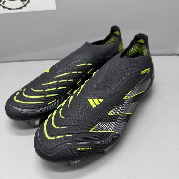 Adidas MEN Predator Elite Laceless FG Electric Stealth Pack JI1078 Size 8.5 NEW main image 5